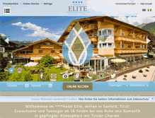 Tablet Screenshot of elite-seefeld.at